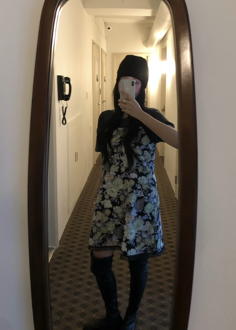 OUPPT東大門代購女士新款真品人氣休閑時尚連衣裙不含內搭OUPPT連衣裙