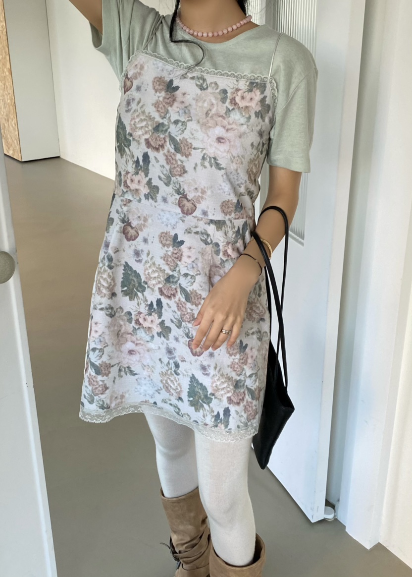 OUPPT東大門代購女士新款真品人氣休閑時尚連衣裙不含內搭OUPPT連衣裙圖色2