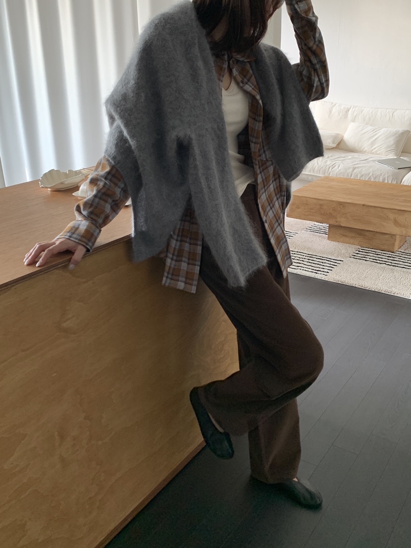 ATHEA韓國直郵女士新款真品休閑推薦人氣熱賣襯衫蕾絲衫格紋ATHEA襯衫/蕾絲衫