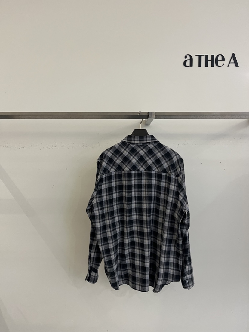 ATHEA韓國直郵女士新款真品休閑推薦人氣熱賣襯衫蕾絲衫格紋ATHEA襯衫/蕾絲衫
