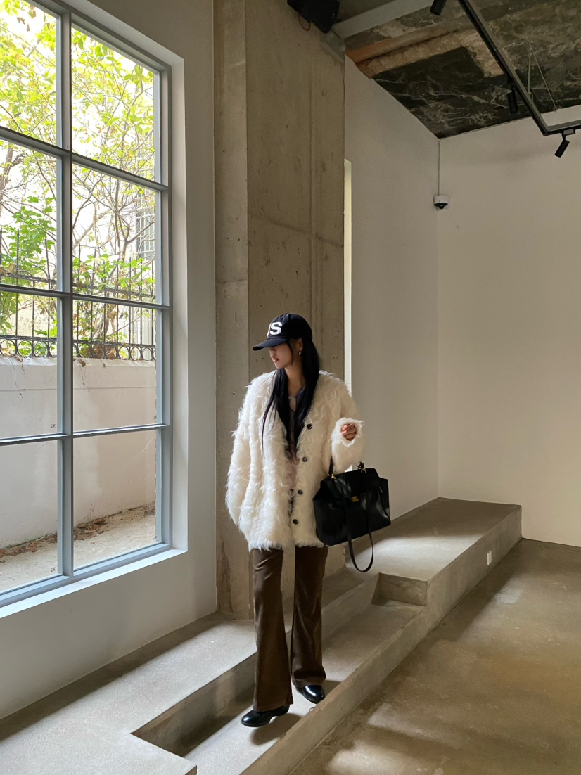 OUPPT韓國直郵女士新品真品推薦熱賣休閑時尚人氣開衫開衫OUPPT開衫