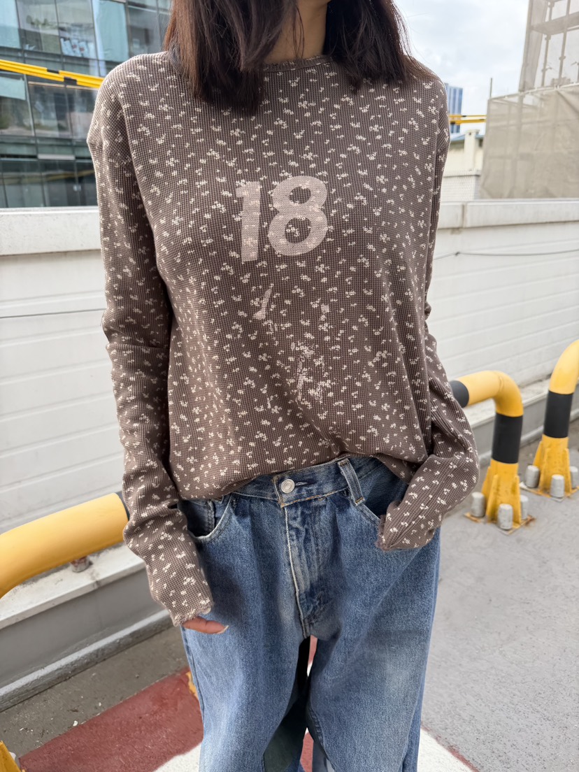 FRANC—L韓國代購女裝新款熱賣人氣真品時尚休閑推薦長袖T恤FRANC長袖T恤