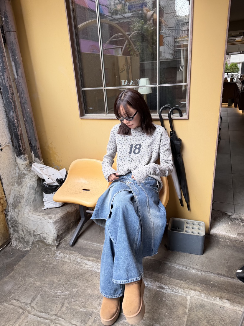 FRANC—L韓國代購女裝新款熱賣人氣真品時尚休閑推薦長袖T恤FRANC長袖T恤