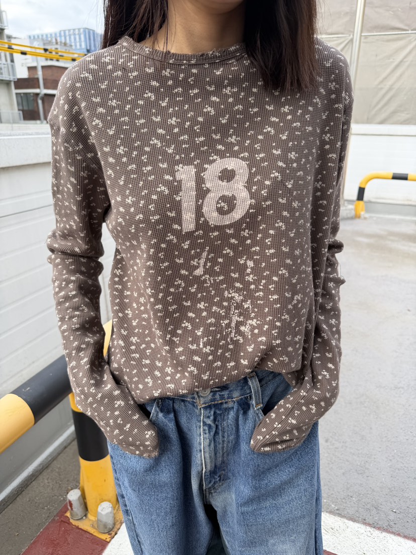 FRANC—L韓國代購女裝新款熱賣人氣真品時尚休閑推薦長袖T恤FRANC長袖T恤圖色2