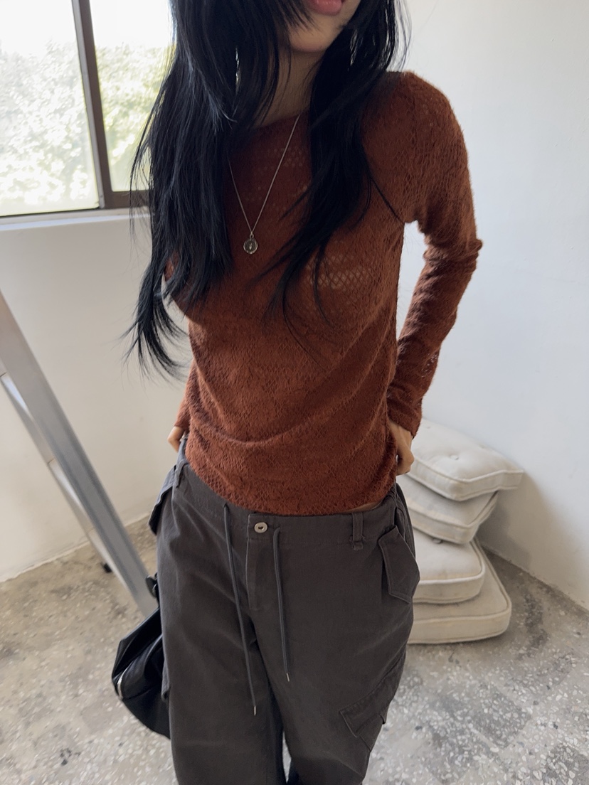 SUNDER MARKET韓國代購女裝新品推薦真品熱賣長袖T恤拉絨SUNDER MARKET長袖T恤