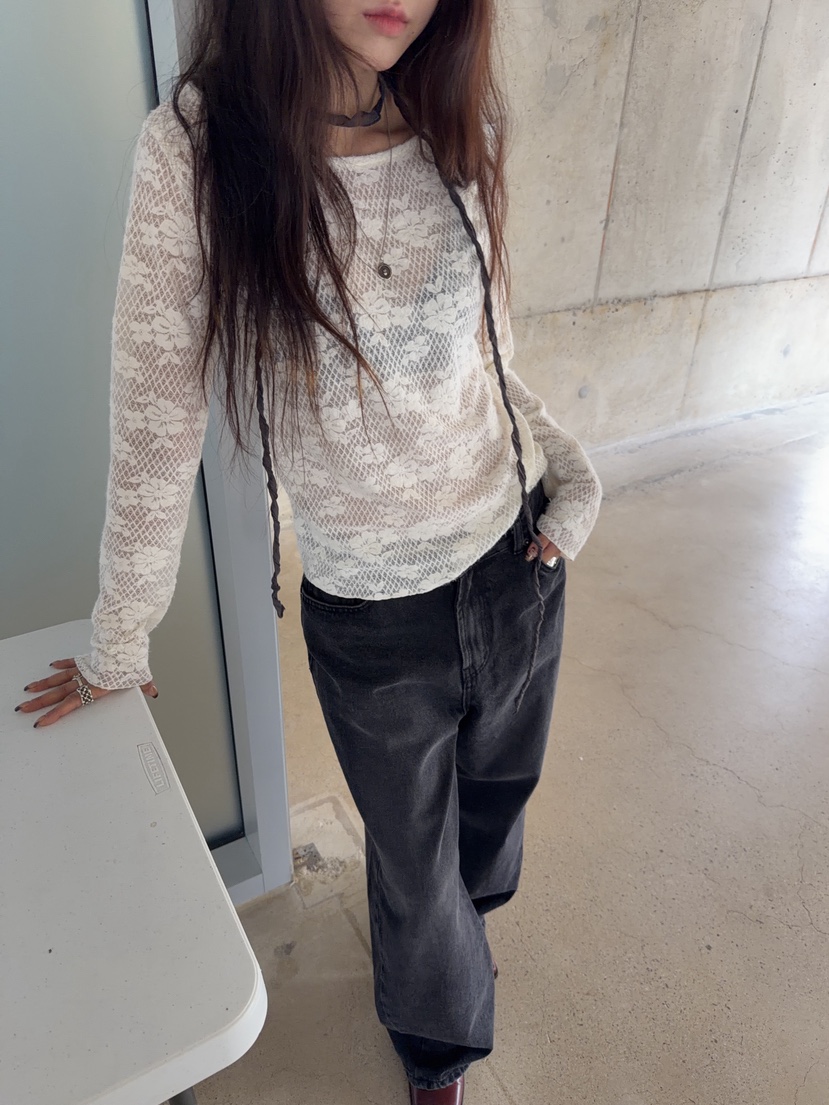 SUNDER MARKET韓國代購女裝新品推薦真品熱賣長袖T恤拉絨SUNDER MARKET長袖T恤