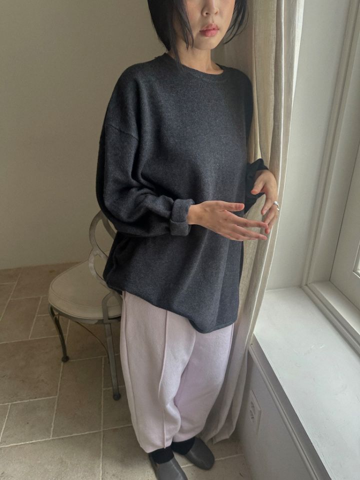 MARE韓國代購女裝新品休閑人氣推薦時尚真品針織衫羊絨寬松MARE針織衫圖色1