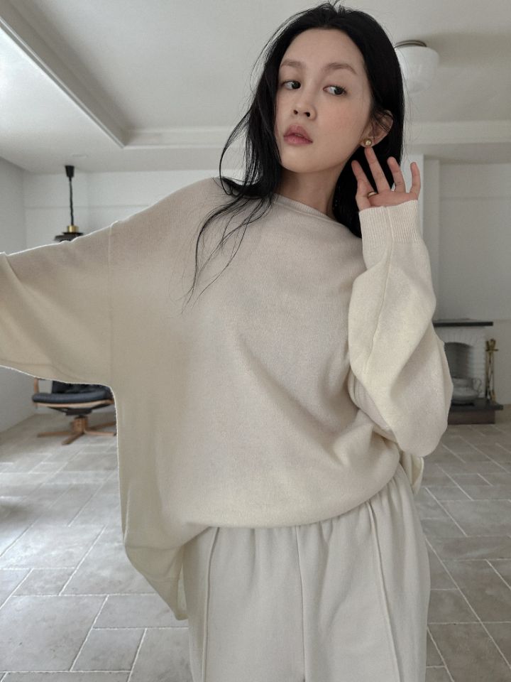 MARE韓國代購女裝新品休閑人氣推薦時尚真品針織衫羊絨寬松MARE針織衫圖色2