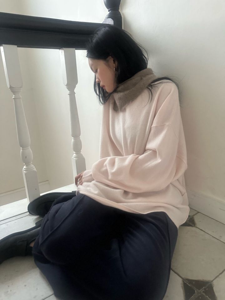 MARE韓國代購女裝新品休閑人氣推薦時尚真品針織衫羊絨寬松MARE針織衫圖色3