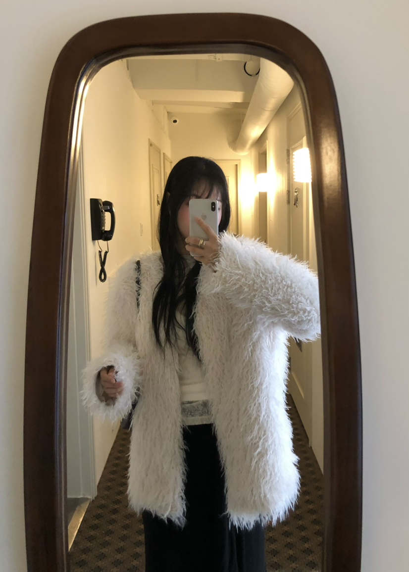 OUPPT東大門代購女裝新品推薦人氣休閑時尚真品熱賣短款大衣OUPPT短款大衣