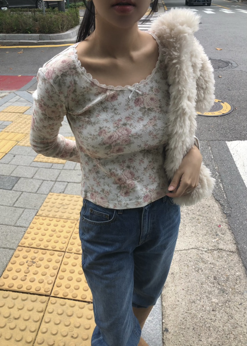 OUPPT韓國代購女裝新品真品熱賣推薦時尚人氣休閑長袖T恤OUPPT長袖T恤