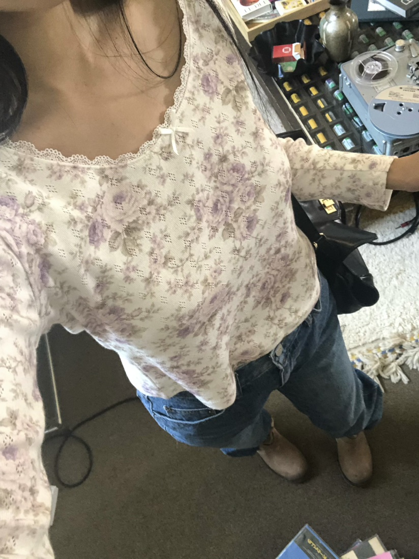 OUPPT韓國代購女裝新品真品熱賣推薦時尚人氣休閑長袖T恤OUPPT長袖T恤