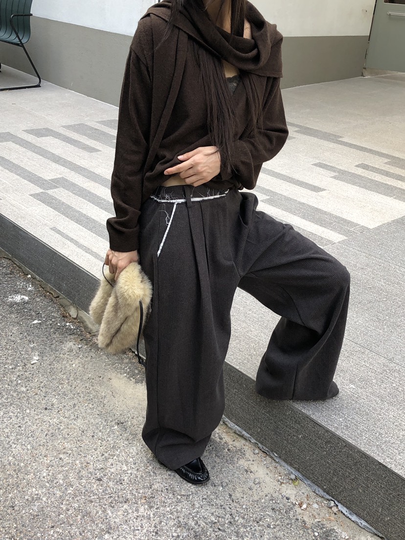 MURMUR韓國直郵女裝新品時尚推薦人氣熱賣真品休閑休閑褲MURMUR休閑褲