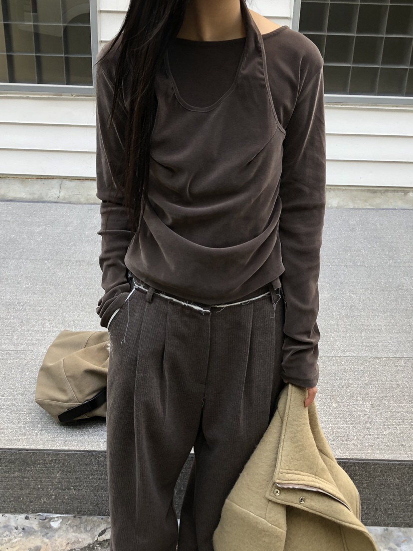 MURMUR韓國直郵女裝新品時尚推薦人氣熱賣真品休閑休閑褲MURMUR休閑褲