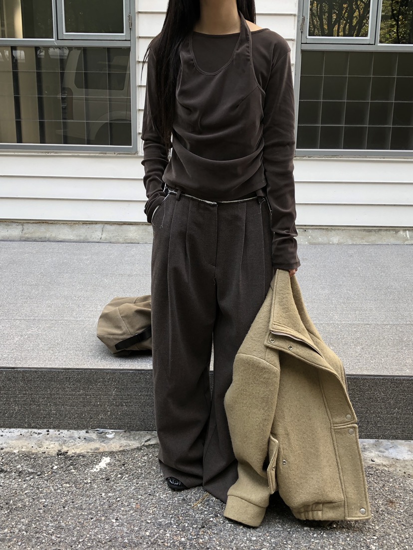 MURMUR韓國直郵女裝新品時尚推薦人氣熱賣真品休閑休閑褲MURMUR休閑褲