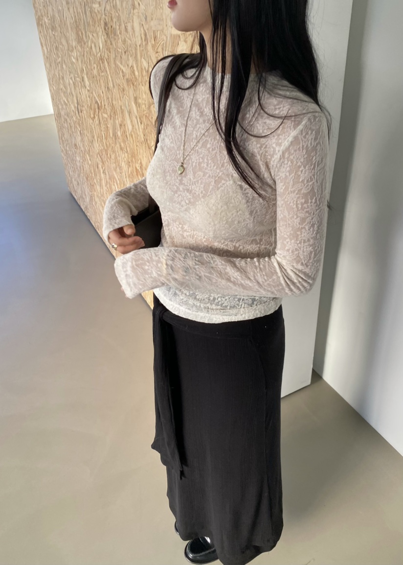 OUPPT韓國直郵女士新品休閑真品推薦熱賣時尚人氣長袖T恤OUPPT長袖T恤