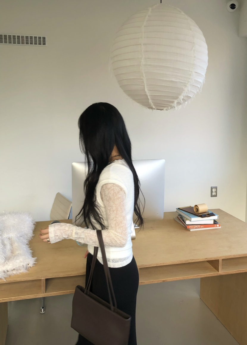 OUPPT韓國直郵女士新品休閑真品推薦熱賣時尚人氣長袖T恤OUPPT長袖T恤
