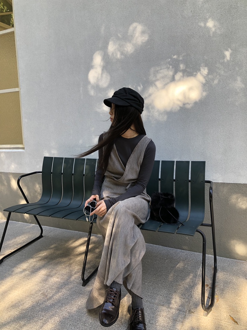 MURMUR東大門實拍女裝新款推薦時尚真品熱賣休閑人氣長裙MURMUR長裙