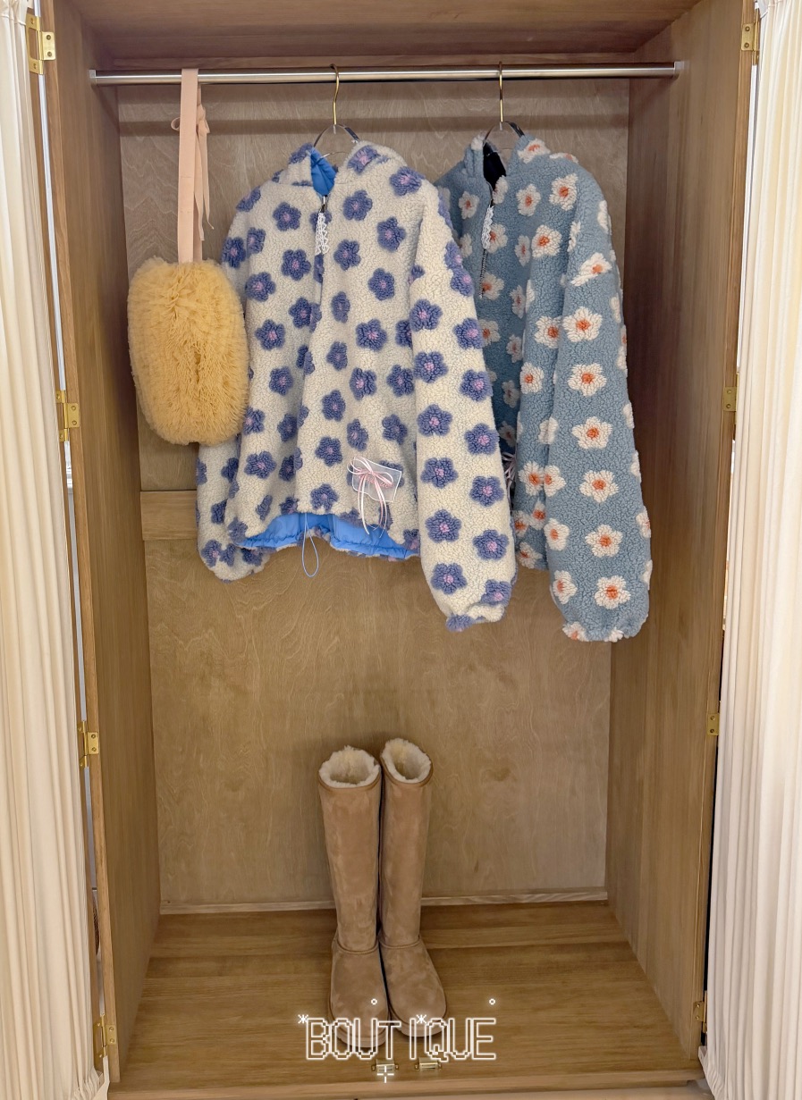 BOUTIQUE-L東大門直郵女裝新款真品推薦熱賣夾克兩面穿雙面BOUTIQUE-L夾克