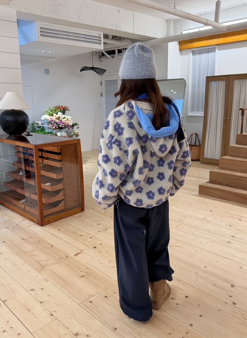 BOUTIQUE-L東大門直郵女裝新款真品推薦熱賣夾克兩面穿雙面BOUTIQUE-L夾克