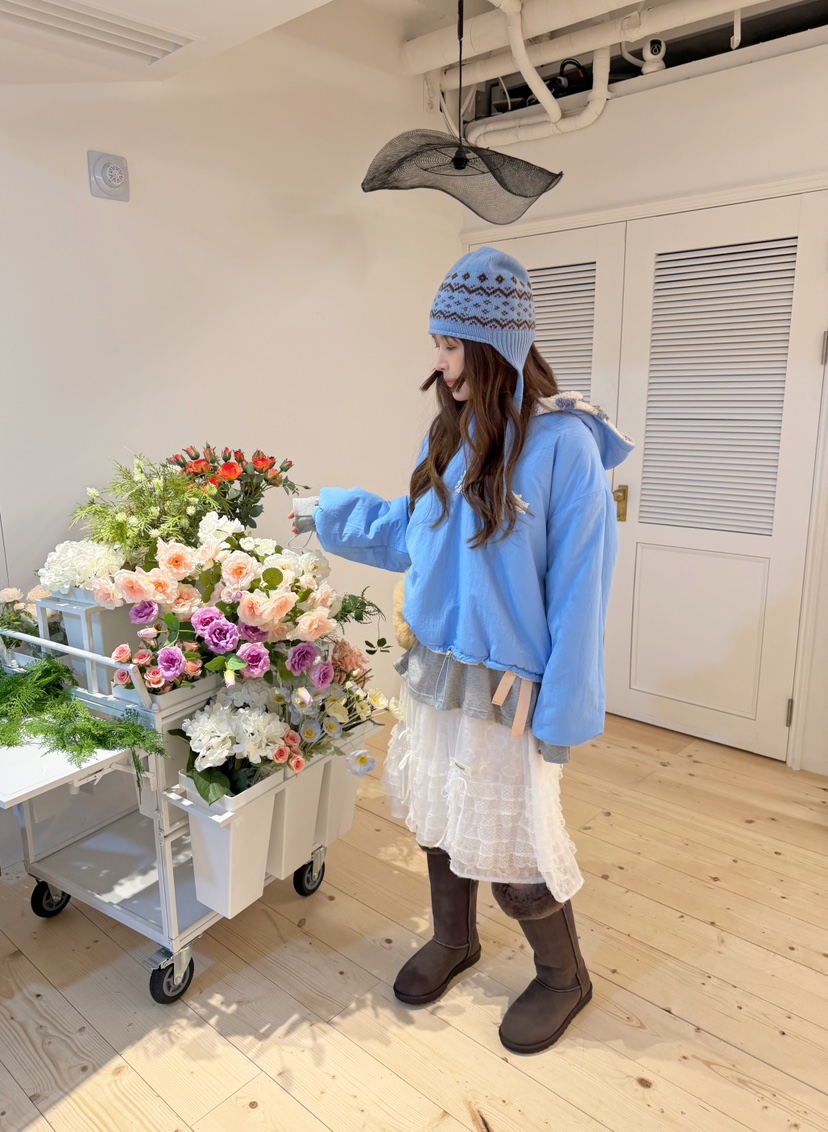 BOUTIQUE-L東大門直郵女裝新款真品推薦熱賣夾克兩面穿雙面BOUTIQUE-L夾克