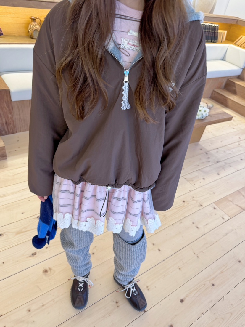 BOUTIQUE-L東大門直郵女裝新款真品推薦熱賣夾克兩面穿雙面BOUTIQUE-L夾克