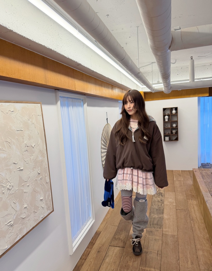 BOUTIQUE-L東大門直郵女裝新款真品推薦熱賣夾克兩面穿雙面BOUTIQUE-L夾克