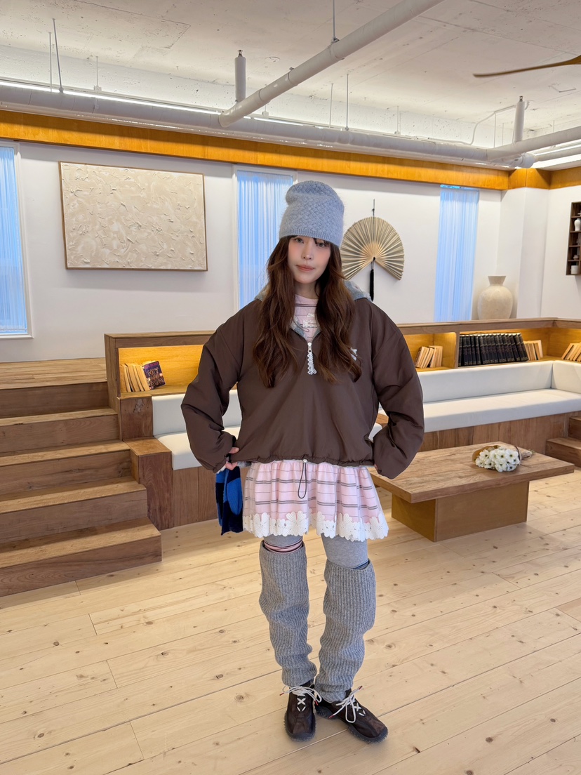 BOUTIQUE-L東大門直郵女裝新款真品推薦熱賣夾克兩面穿雙面BOUTIQUE-L夾克