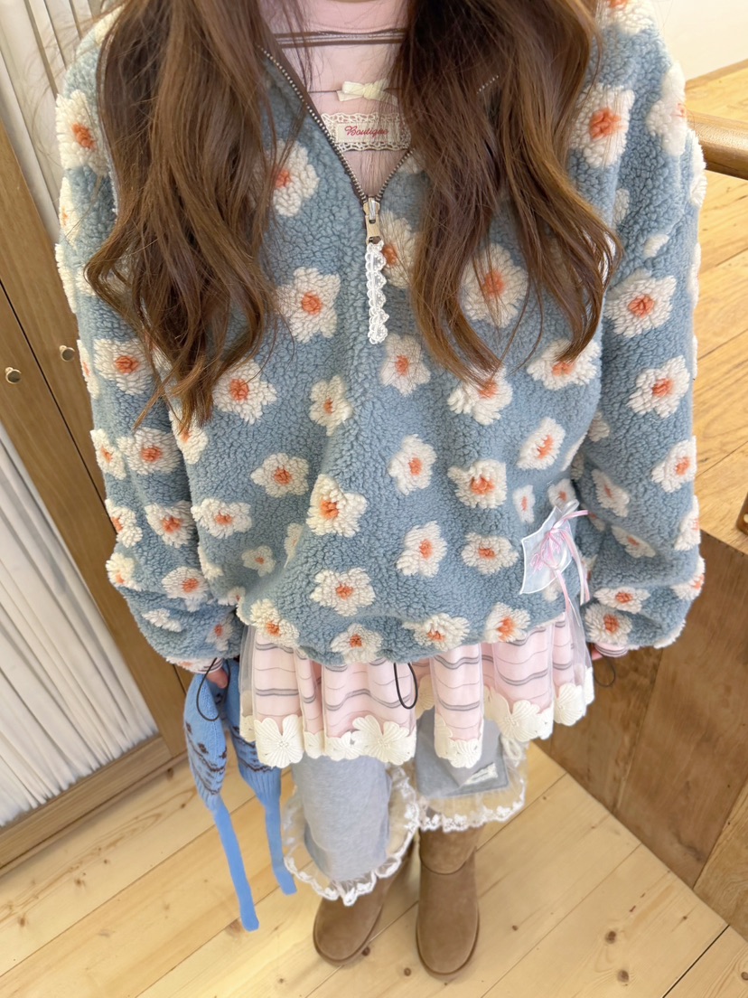 BOUTIQUE-L東大門直郵女裝新款真品推薦熱賣夾克兩面穿雙面BOUTIQUE-L夾克圖色2
