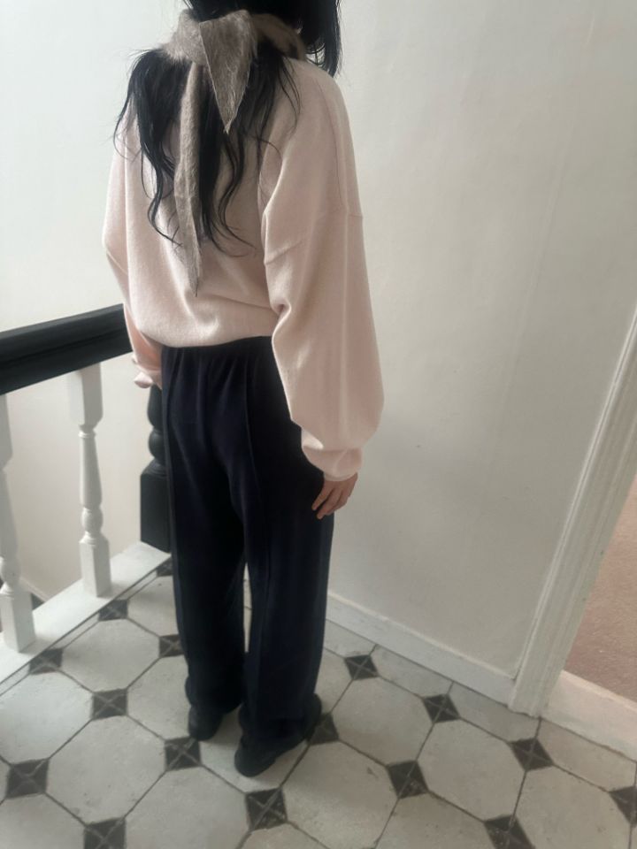 MARE韓國代購女裝新品人氣時尚休閑推薦真品休閑褲柔軟褶裥MARE休閑褲