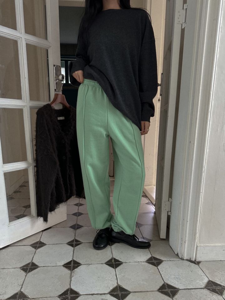 MARE韓國代購女裝新品人氣時尚休閑推薦真品休閑褲柔軟褶裥MARE休閑褲圖色3