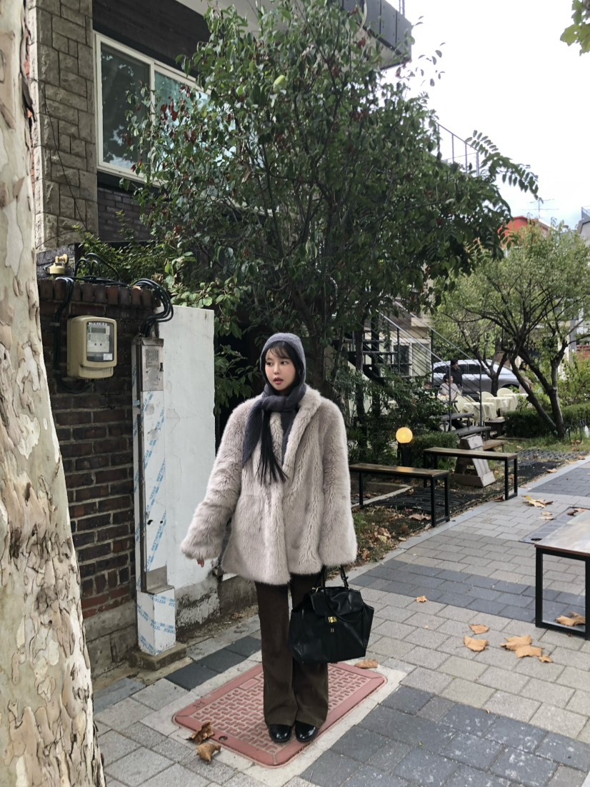 OUPPT東大門直郵女裝新款熱賣人氣推薦真品時尚休閑短款大衣OUPPT短款大衣