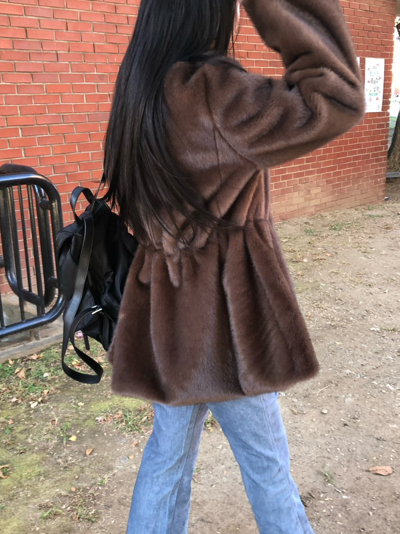 OUPPT東大門直郵女裝新款熱賣人氣推薦真品時尚休閑短款大衣OUPPT短款大衣