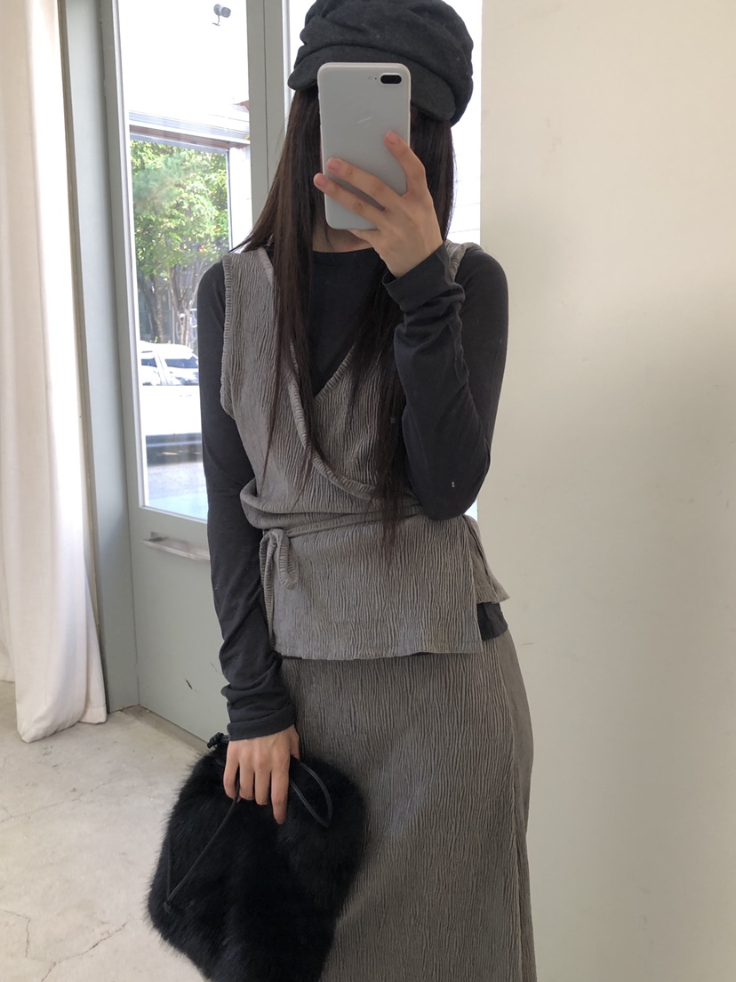 MURMUR韓國代購女裝新款真品人氣推薦休閑時尚吊帶背心無袖MURMUR吊帶/背心
