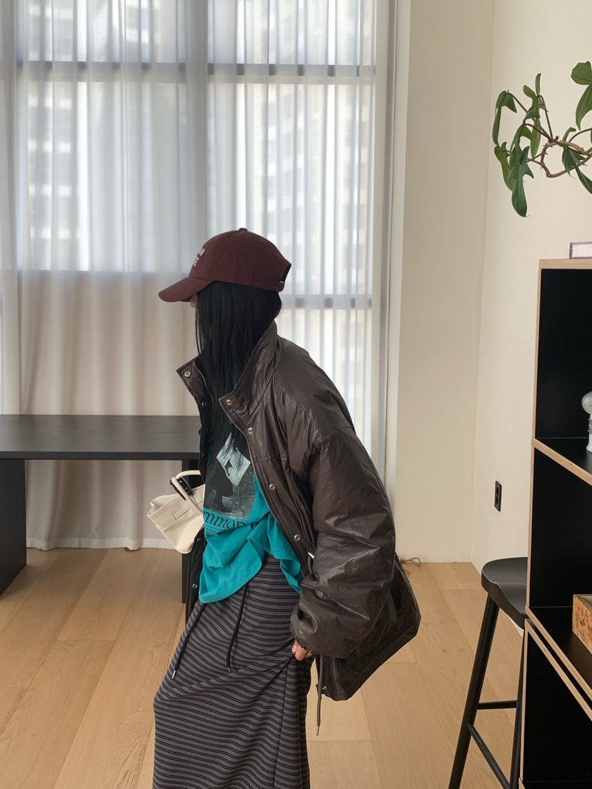 REVE CITE-L東大門直郵女裝新款熱賣休閑時尚真品短款棉服REVE CITE-L短款棉服