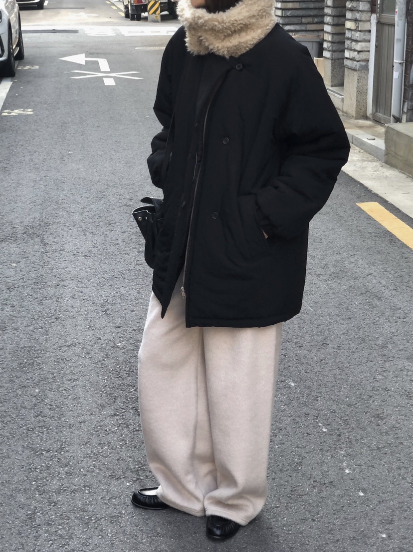 ONDO-P韓國直郵女士新品熱賣真品休閑人氣休閑褲羊駝毛加絨ONDO-P休閑褲