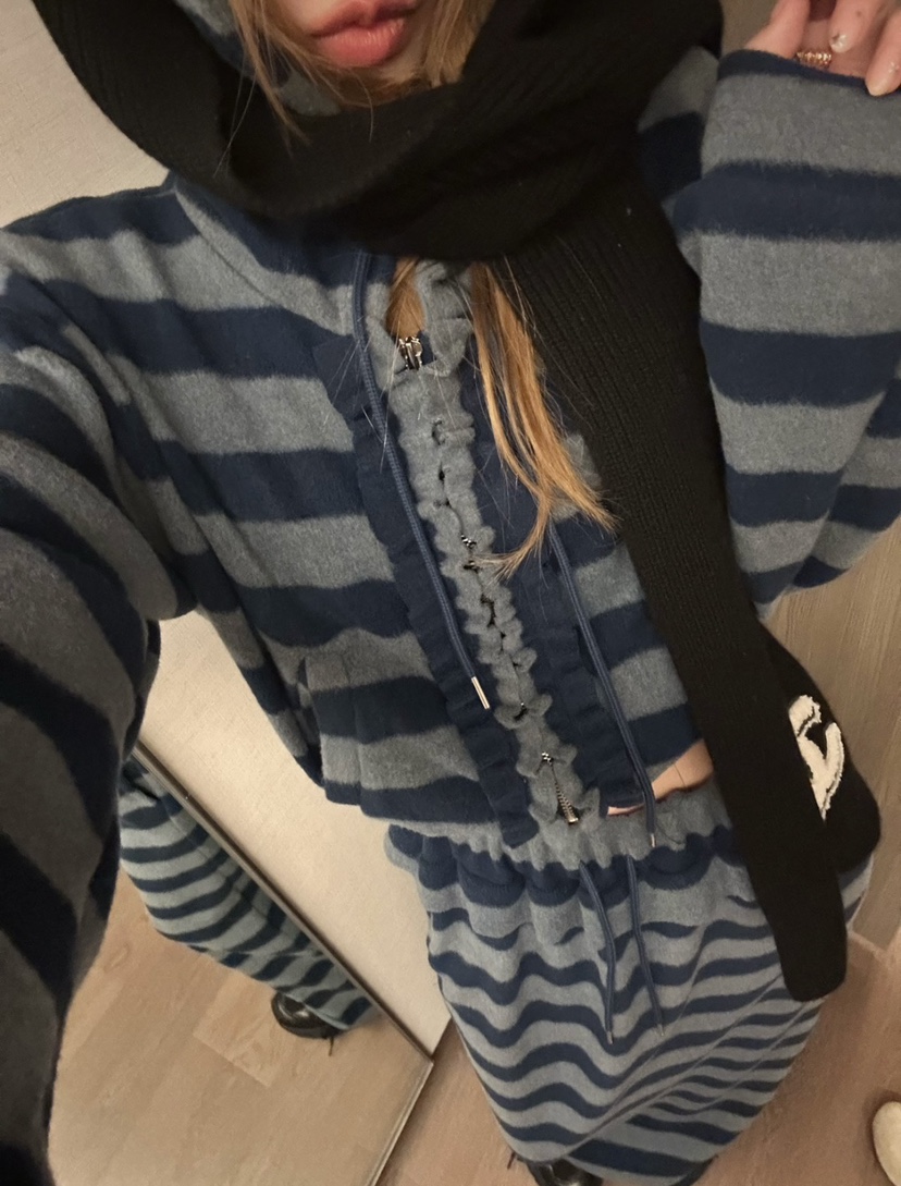 ZEROZERO韓國直郵女裝新品推薦真品休閑人氣熱賣長裙條紋ZEROZERO長裙