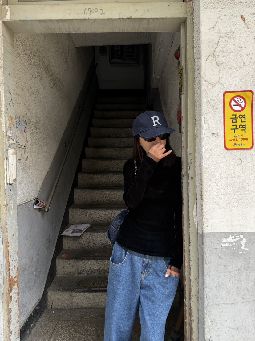 FRANC—L韓國代購女裝新品熱賣推薦人氣長袖T恤天鵝絨網眼FRANC長袖T恤