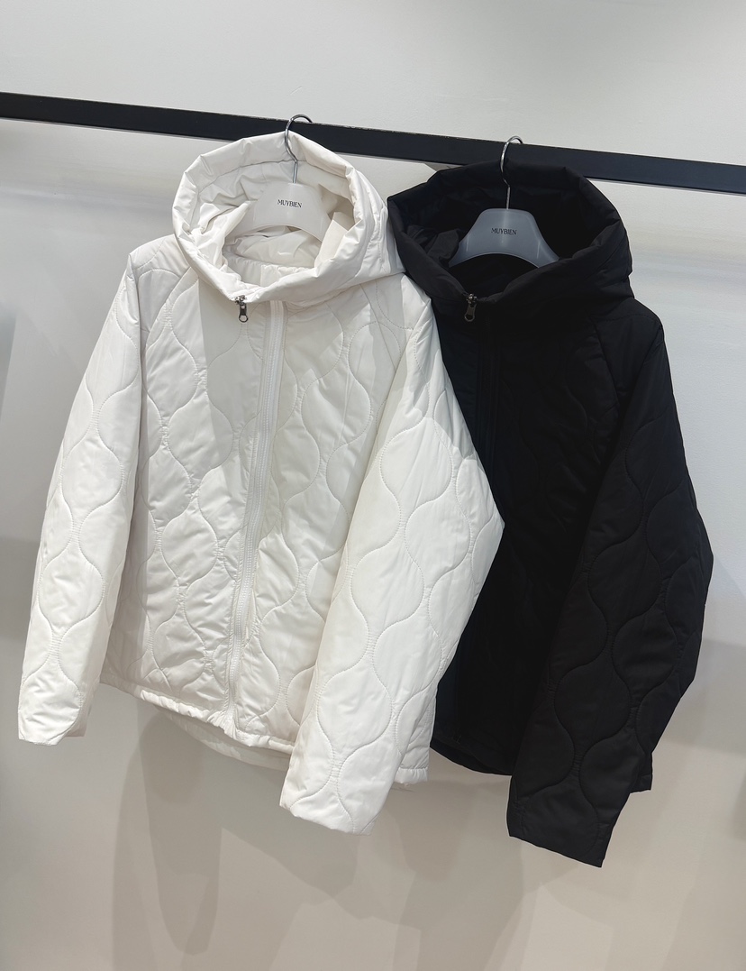 MUYBIEN東大門實拍女士新品休閑推薦短款棉服兩面穿雙面纖維MUYBIEN短款棉服