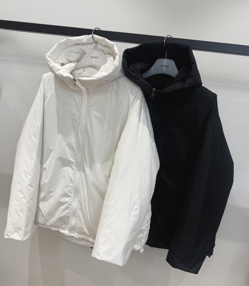 MUYBIEN東大門實拍女士新品休閑推薦短款棉服兩面穿雙面纖維MUYBIEN短款棉服
