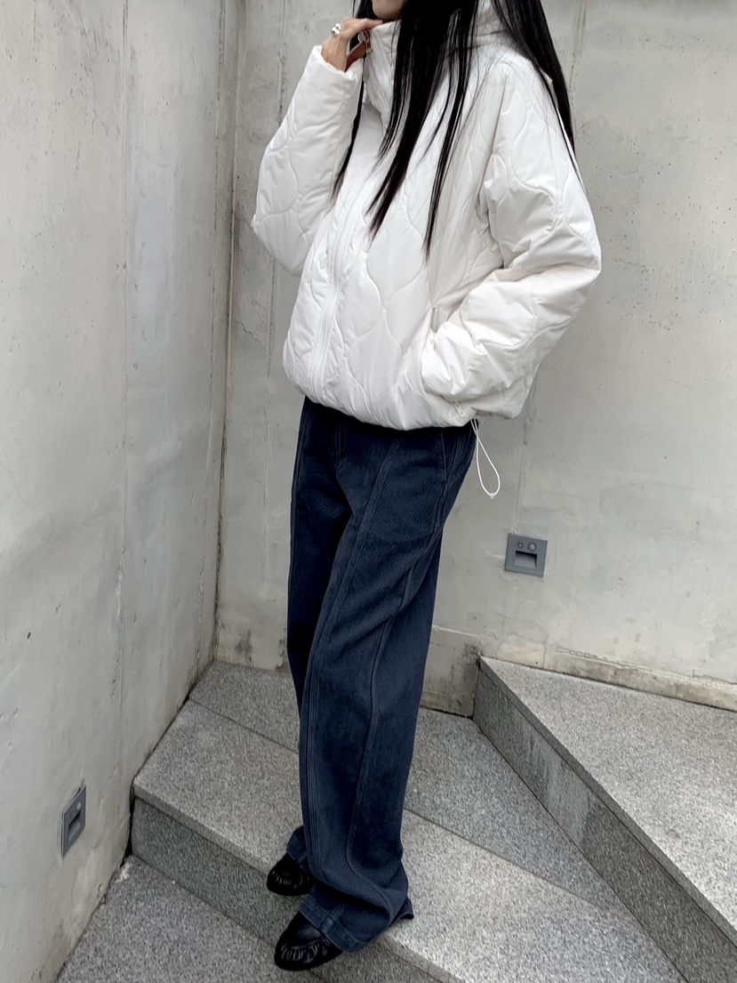 MUYBIEN東大門實拍女士新品休閑推薦短款棉服兩面穿雙面纖維MUYBIEN短款棉服