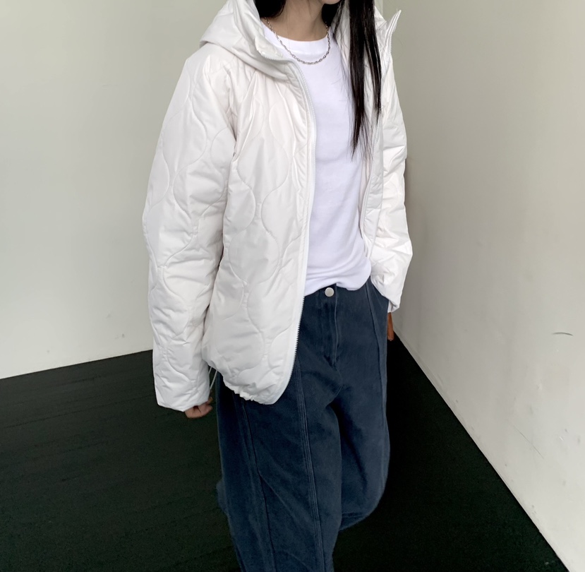 MUYBIEN東大門實拍女士新品休閑推薦短款棉服兩面穿雙面纖維MUYBIEN短款棉服