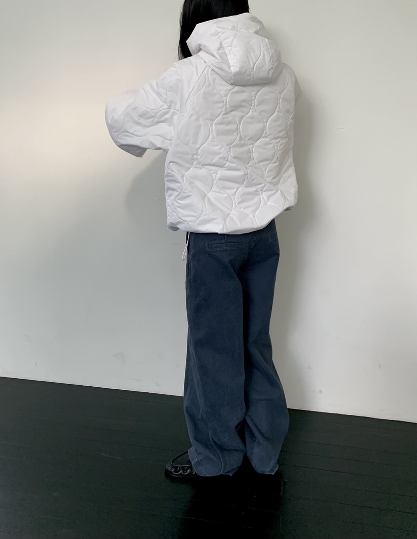 MUYBIEN東大門實拍女士新品休閑推薦短款棉服兩面穿雙面纖維MUYBIEN短款棉服