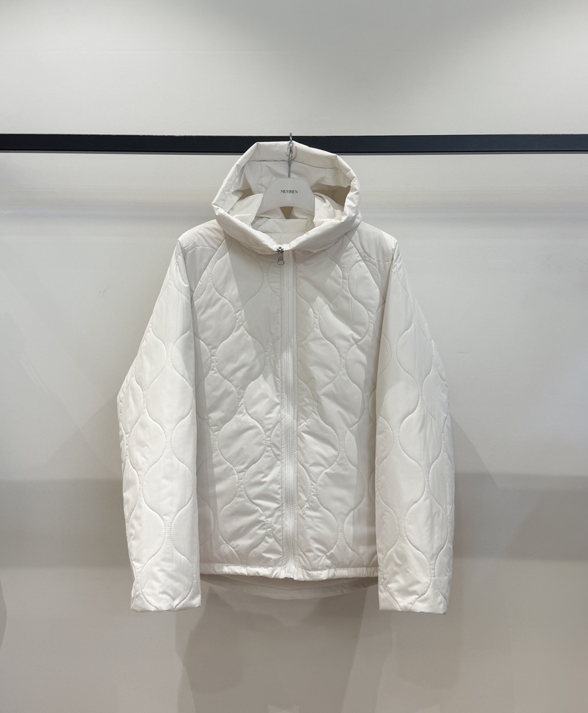 MUYBIEN東大門實拍女士新品休閑推薦短款棉服兩面穿雙面纖維MUYBIEN短款棉服圖色1