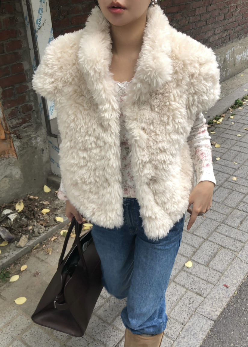 OUPPT東大門代購女士新款休閑時尚真品短款大衣不含內搭皮草OUPPT短款大衣