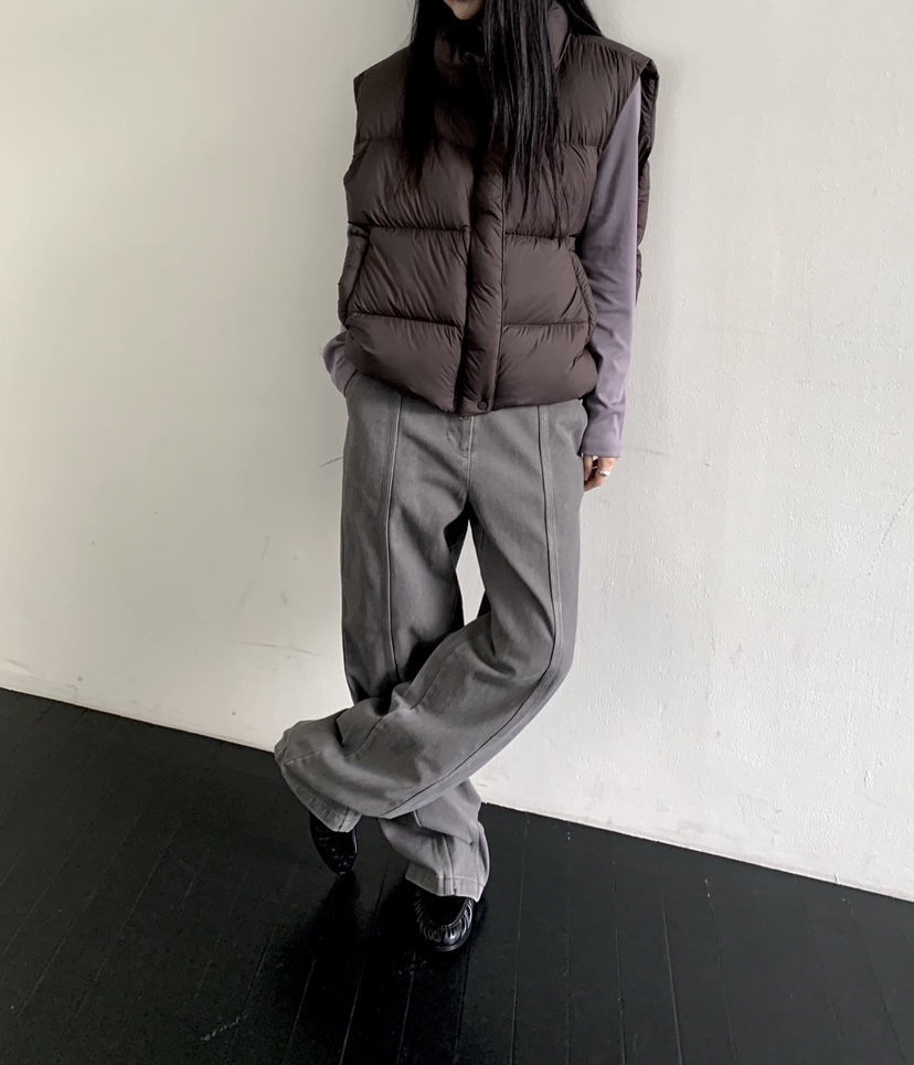 MUYBIEN東大門實拍女裝新品熱賣時尚真品人氣休閑推薦馬甲MUYBIEN馬甲