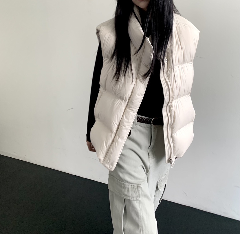 MUYBIEN東大門實拍女裝新品熱賣時尚真品人氣休閑推薦馬甲MUYBIEN馬甲
