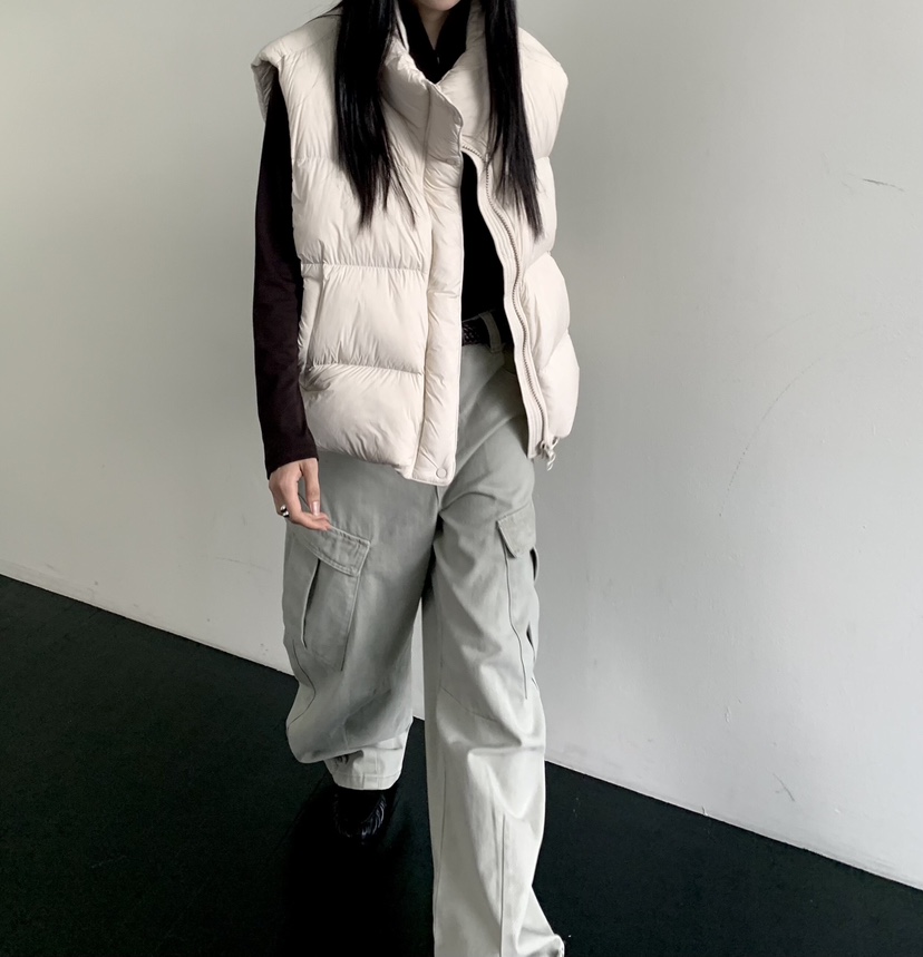 MUYBIEN東大門實拍女裝新品熱賣時尚真品人氣休閑推薦馬甲MUYBIEN馬甲