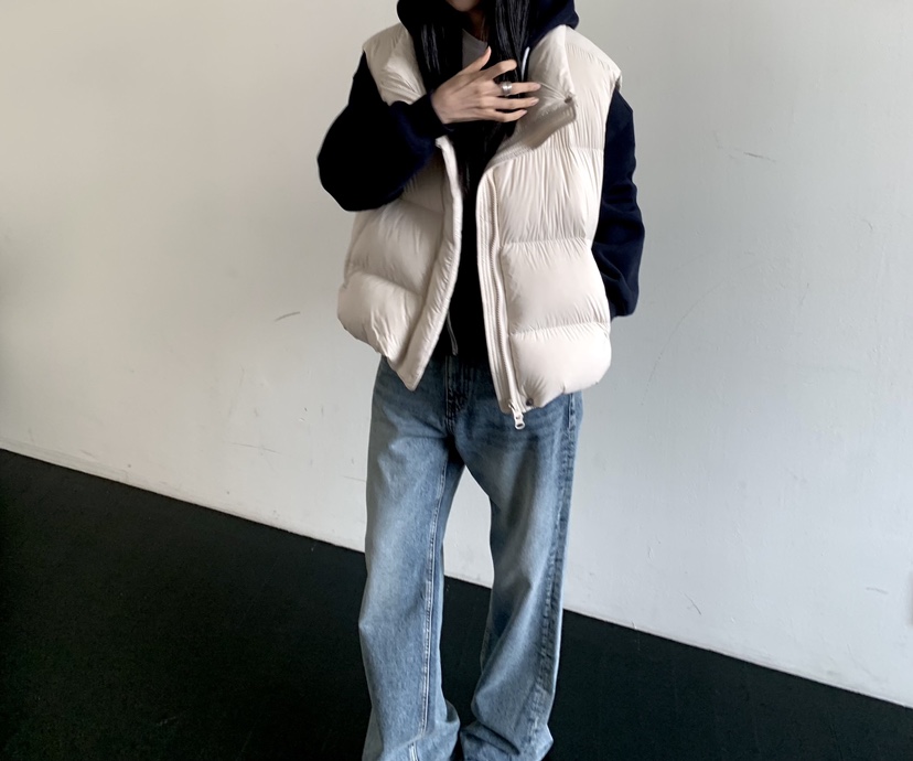 MUYBIEN東大門實拍女裝新品熱賣時尚真品人氣休閑推薦馬甲MUYBIEN馬甲