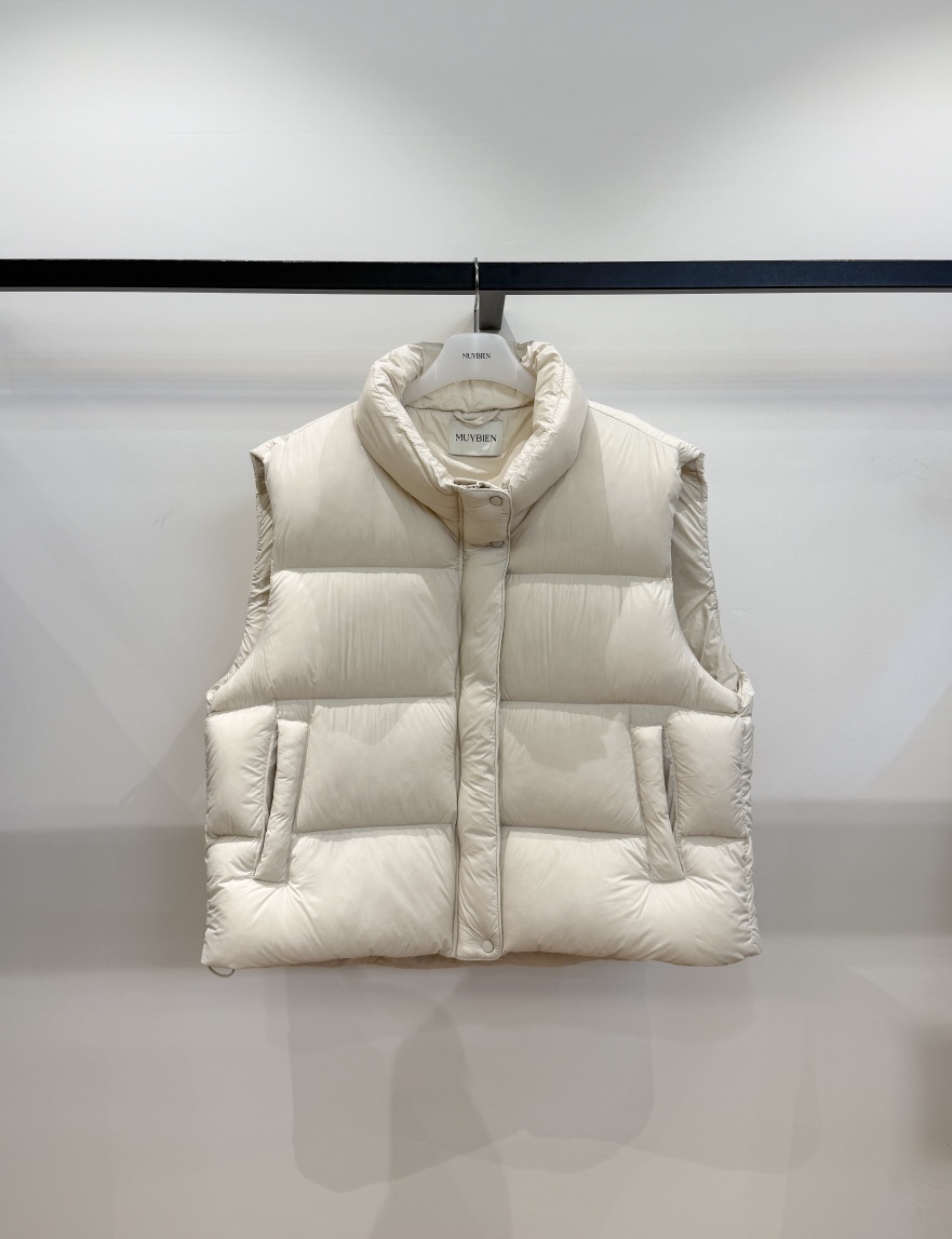 MUYBIEN東大門實拍女裝新品熱賣時尚真品人氣休閑推薦馬甲MUYBIEN馬甲圖色2